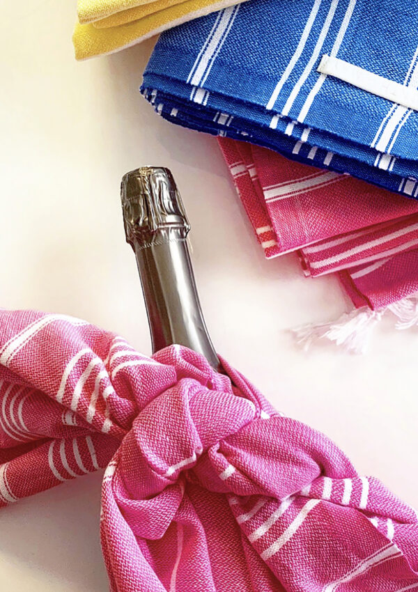Wine Bottle Gift Wrap How-To